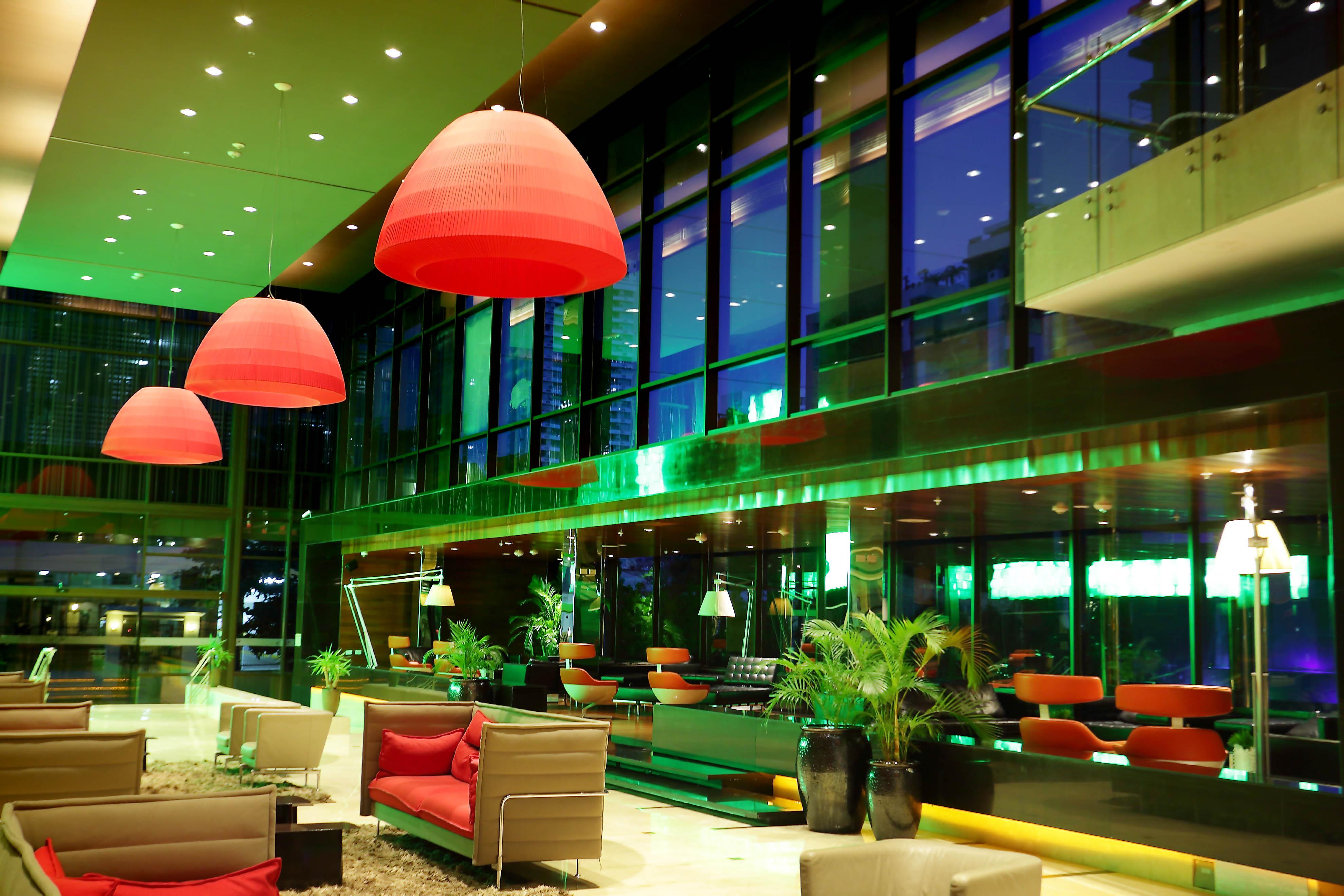 เชอราตัน แกรนด์ ปานามา Hotel ปานามาซิตี้ ภายนอก รูปภาพ The lobby of the hotel